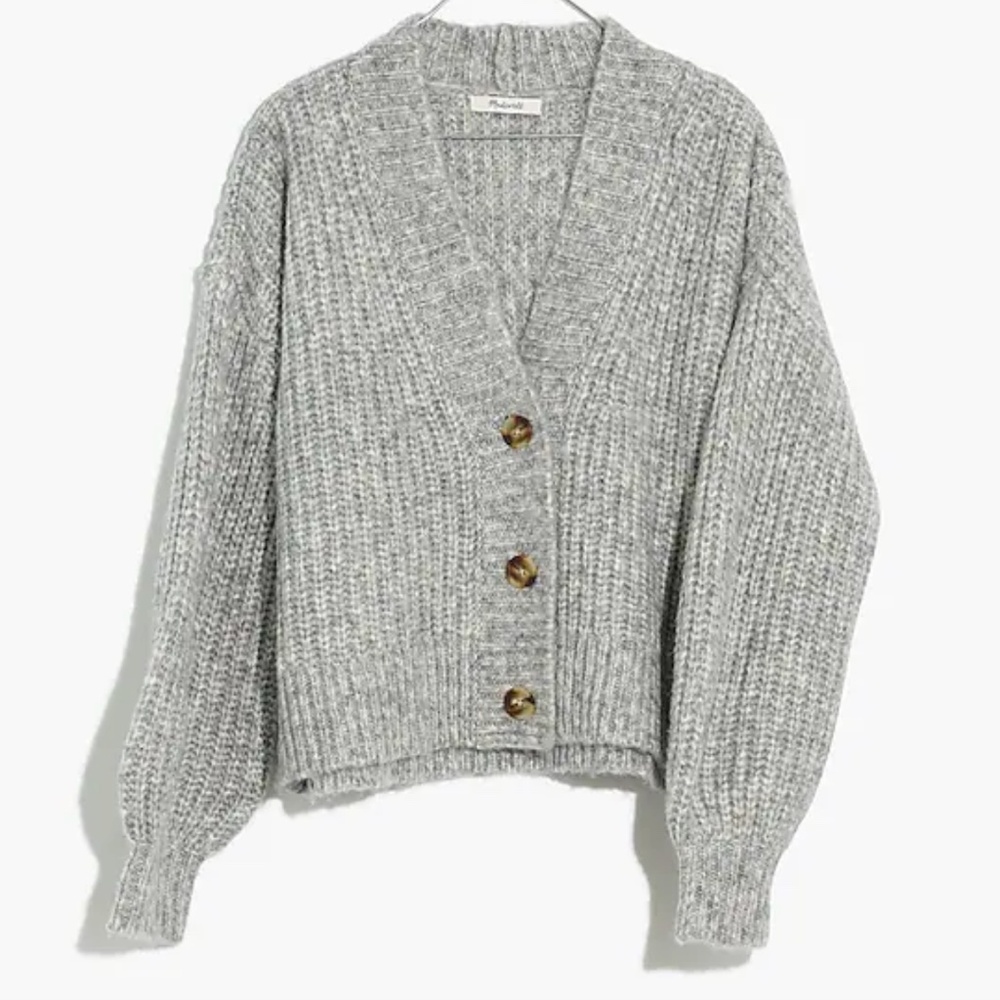 NWT Madewell Waller Crop Cardigan Sweater